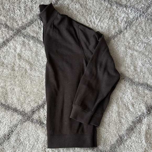 Van Heusen Men's Zip-Up Sweater - Dark Brown - Picture 4 of 4